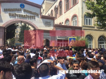 SON DƏQİQƏ: Bakıda universitetdəki yanğın söndürüldü, zəhərlənənlər var - YENİLƏNİB 2