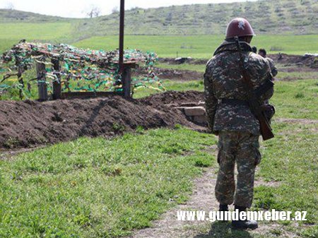 Ermənistan ordusunun Ağdərədəki hərbi hissəsində İNSİDENT