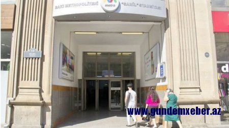Sahil metrosunun 10 ay müddətinə təmirə dayandırılması 27 min insana təsir edəcək