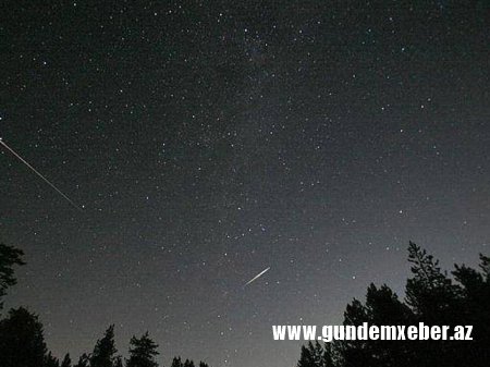 Bu gecə meteorit yağacaq