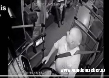 DİN: Avtobus sürücüsünə silah çəkən şəxsin kimliyi tam müəyyənləşib