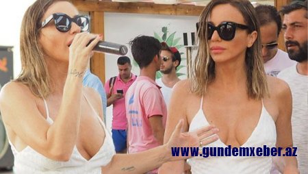 Gülşən sinəsi açıq libası ilə gündəmdə - FOTO