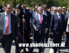 Serj Sərkisyanın növbəti həyasızlığı: işğalçı prezident Vardenis-Ağdərə yolunun açılışına qatıldı