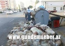 Bayramdan sonra yaranan çirkin mənzərə