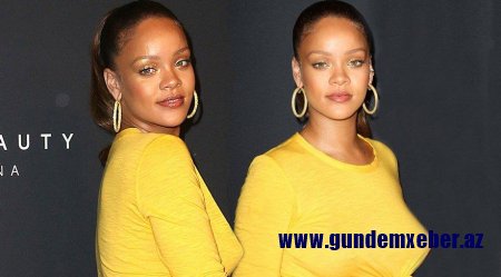 Rihanna bu dəfə sinəsi ilə gündəmdə - Fotolar