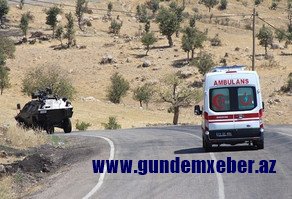 Türkiyədə terrorçuların hücumu nəticəsində 4 hərbçi şəhid olub, 4-ü yaralanıb