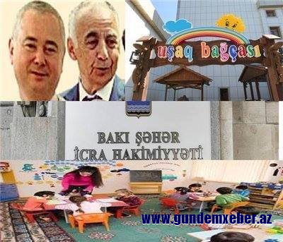 Bakı şəhər Məktəbəqədər Təhsil Müəssisələri və Uşaq Evləri İdarəsində müdhiş korrupsiya faktları