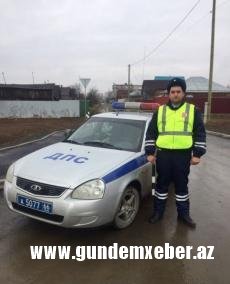 Bütün Rusiya azərbaycanlı polisin QƏHRƏMANLIĞINDAN DANIŞIR