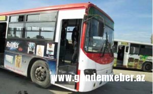 Bakıda marşrut avtobusu ağır qəza törətdi