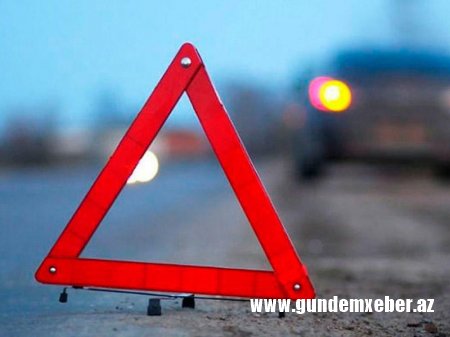 ​Goranboyda iki avtomobil toqquşub, 3 nəfər xəsarət alıb