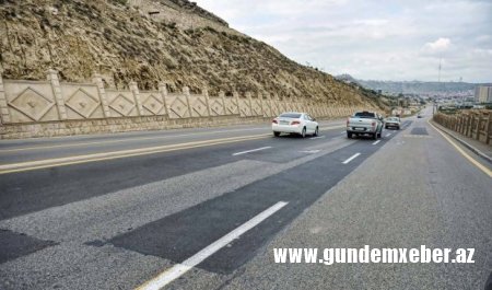 Cavid Qurbanovun çəkdiyi daha bir yol çökdü - FOTOLAR