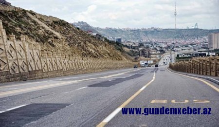 Cavid Qurbanovun çəkdiyi daha bir yol çökdü - FOTOLAR