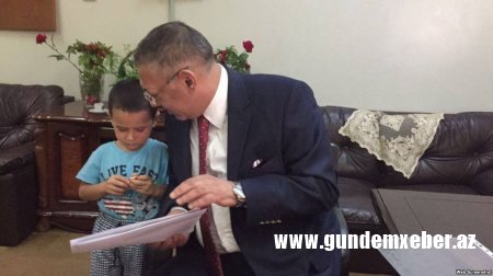 İraqda İŞİD-dən xilas edilən uşaq Azərbaycana gətirilib