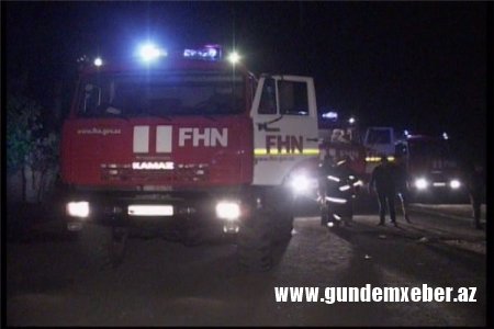 Ağcabədidə baş verən partlayışda ölən və yaralanan var -FOTOLAR