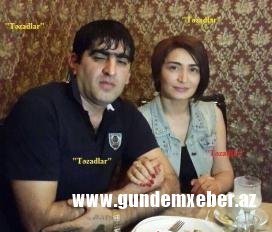 "Qoca"nın həyat yoldaşı Fədayə xəbərlərinə pis olub" - fotolar