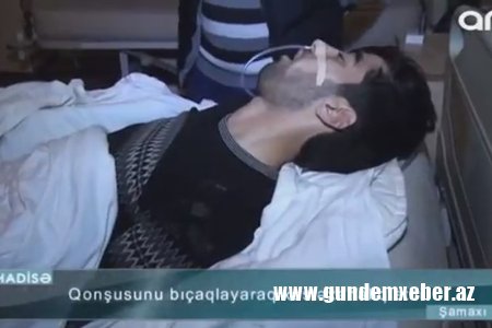 “Şoşu” 21 yaşlı gənci bıçaqladı - VİDEO
