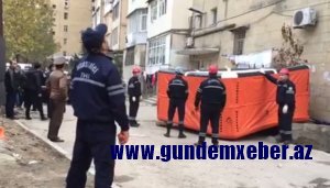 Yasamalda tikinti özbaşınalığı: məmurlar gəldi, Ruslan özünü damdan atası olmadı