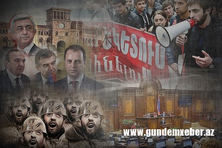 ​Ermənistanda tələbə qiyamı: işğalçı ölkəni qarışdıran 3 səbəb