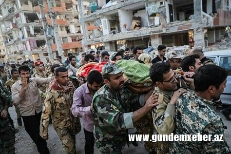 İranda baş verən zəlzələdə ölənlərin sayı 450–yə çatıb