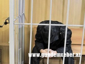 Atasını yandıran oğula 19 il cəza verildi