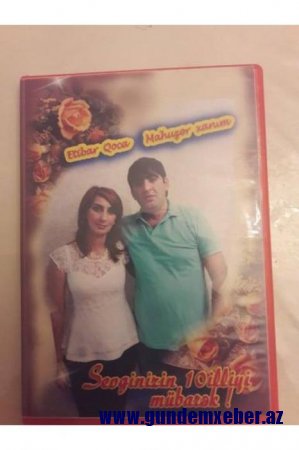 "Qoca"nın həyat yoldaşı Fədayə xəbərlərinə pis olub" - fotolar