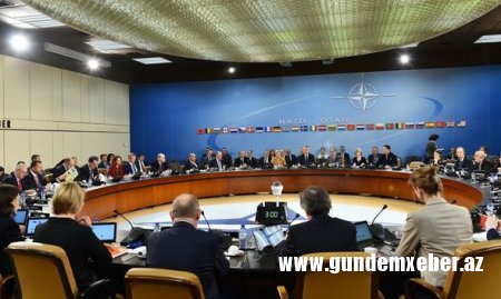 Azərbaycan prezidenti NATO-nun Şimali Atlantika Şurasının iclasında - FOTO