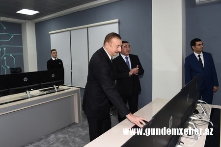 Azərbaycan Prezidenti Sumqayıt Kimya Sənaye Parkında olub - FOTOLAR