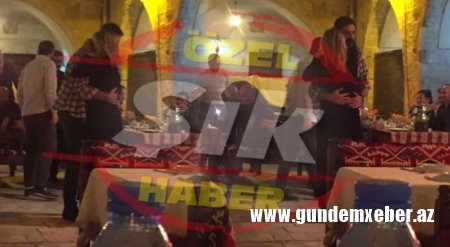 Gülbenin keçmiş əri yeni sevgilisi ilə sarmaş-dolaş - fotolar