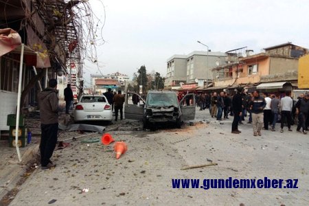 Afrindən Hatay bölgəsinə 3 raket atıldı -1 ölü, 32 yaralı var