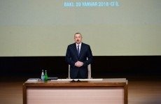 ​Prezident İlham Əliyev: “Bu il Qəbələ şəhərinə dəmir yolu çəkiləcək”