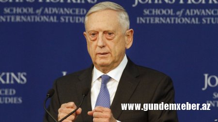 Mattis: Çin və Rusiya ilə strateji rəqabət ABŞ-ın müdafiə strategiyasının əsasında durur
