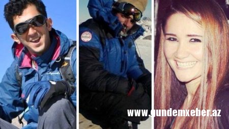 Türkiyəli mütəxəssislər alpinistlərin axtarışını dayandırdı