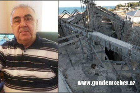 Şeyxin qudası vətəndaşın 3 mərtəbəli evini dağıdıb - FOTOLAR,VİDEO