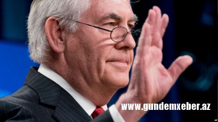 Tillerson Dövlət Departamentinin işçiləri qarşısında vida çıxışını edib