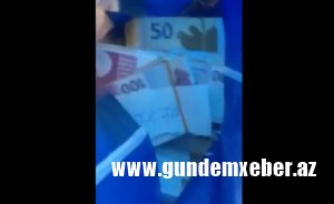 Sensasion video: sabiq məmur bir kisə pulla getdi və cəzalandırılmadı