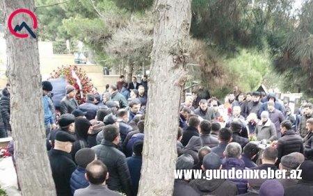 Səbinə Mirzəyeva dəfn olundu - Fotolar