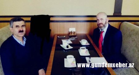 Oktay Gülalıyev ABŞ diplomatı ilə görüşüb - FOTO