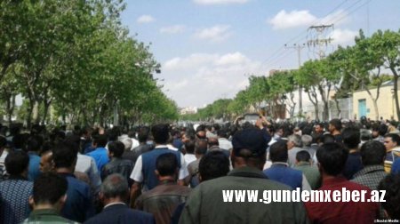 İsfahan şəhərində artıq 3-cü gündür etirazlar davam edir