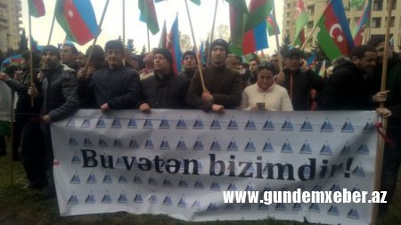 Milli Şura və Müsavatın mitinqi: “Seçkinin nəticələrini tanımırıq”