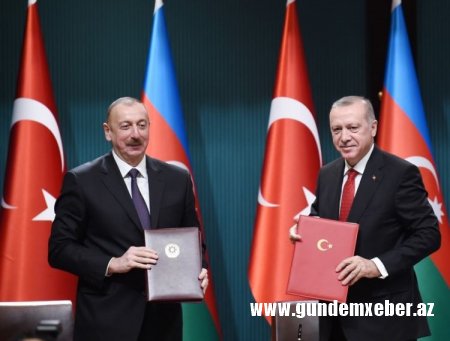 Azərbaycan-Türkiyə sənədləri imzalanıb - FOTOLAR