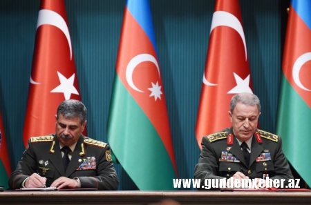 Azərbaycan-Türkiyə sənədləri imzalanıb - FOTOLAR