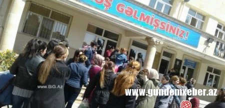 Bakıda 1-ci sinif şagirdi zorlandı - Valideynlər aksiya keçirir