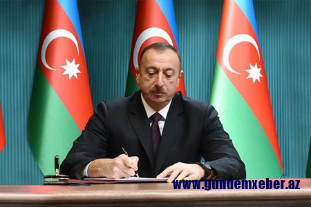 Prezident İlham Əliyev sərəncam imzaladı