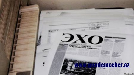 “Exo” qəzeti fəaliyyətini dayandırır