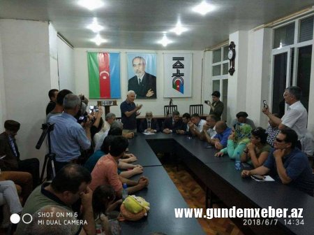 "7 iyun-Demokratiya günü" ilə bağlı tədbir keçirilib -FOTO 