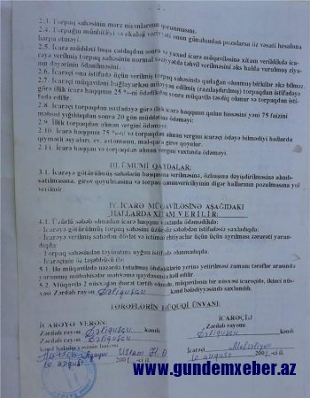 Nazirliyin kadrları Zərdabda torpaqları yağmalayıb – Faktlar/VİDEO