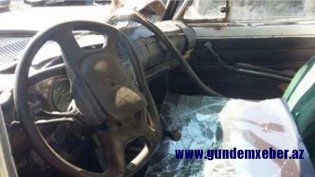 Avtobusla minik maşını toqquşdu: Ölən var