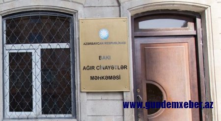 Tamah məqsədilə nənəsini öldürən gəncin məhkəməsi başladı