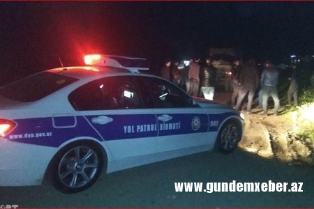 Ağstafada qəza zamanı ana körpəsi ilə özünü maşından yerə atıb- YENİLƏNİB