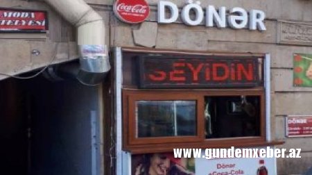 Bakının mərkəzində bina sakinləri ilə dönərxana sahibinin mübahisəsi məhkəməyə çıxdı